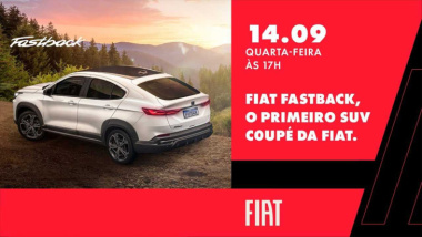 Fiat Fastback 2023 estreia hoje: assista à apresentação ao vivo
