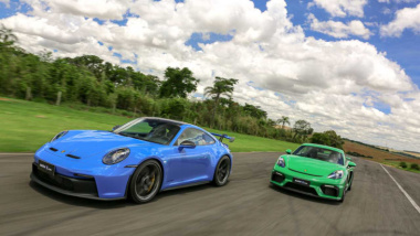 Teste especial: Porsche 911 GT3 e 718 GT4 na pista