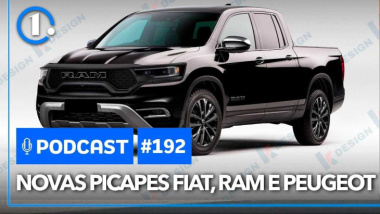 Podcast Motor1.com #192: As novas picapes da Fiat, Peugeot e Ram