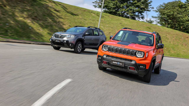 comparativo jeep renegade vs. renault duster: mudanças esperadas