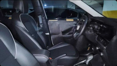 Flagra: Chevrolet Montana 2024 exibe interior pela primeira vez