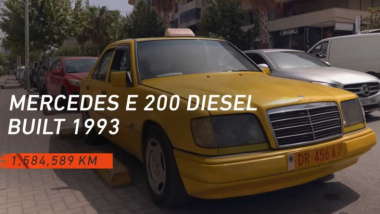 Este Mercedes Classe E 1993 tem quase 1,5 mi de km e só quebrou uma vez