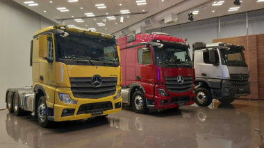 Mercedes-Benz Actros ganha versão com cabine baixa e anuncia motores Euro 6