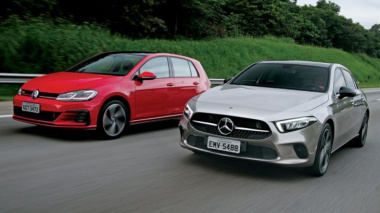 Comparativo: Mercedes-Benz A 250 vs. VW Golf GTI