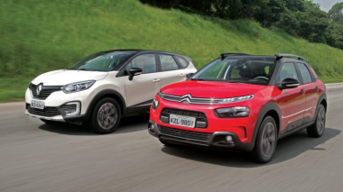 Comparativo: Citroën C4 Cactus THP vs. Renault Captur CVT