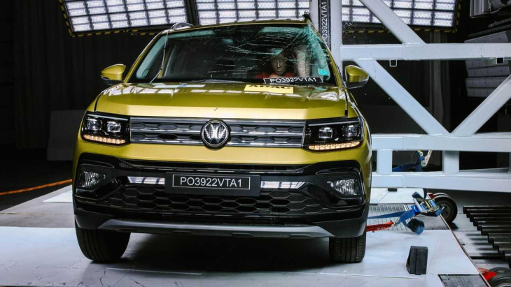 volkswagen taigun: t-cross indiano alcança 5 estrelas no global ncap