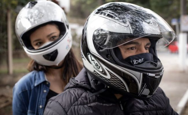 uber lança viagens de moto no estado de são paulo