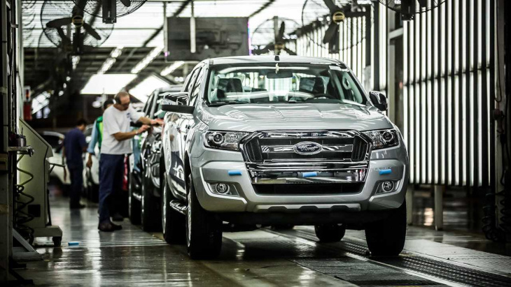 ford ranger chega a 1 milhão de unidades produzidas na argentina