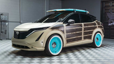 Nissan Ariya ganha roupagem 'praiana' em conceito apresentado no SEMA