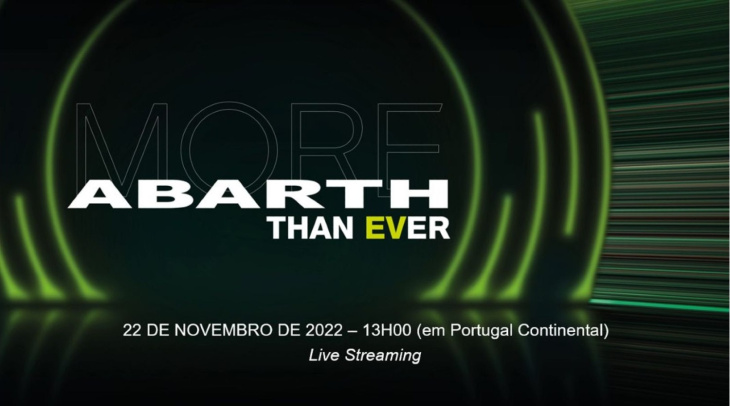 abarth já tem data para a apresentação do primeiro modelo 100% elétrico