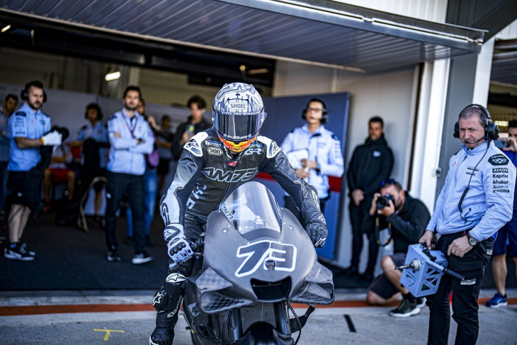 álex márquez entra na gresini «com o pé direito»: ‘senti-me muito bem na moto, já rápido e competitivo’