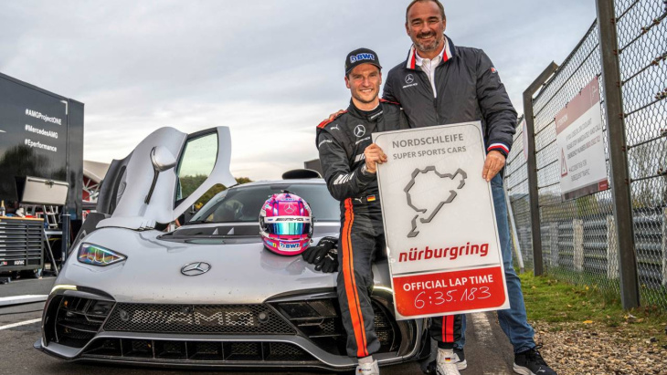 mercedes-amg one: novo recorde no nürburgring