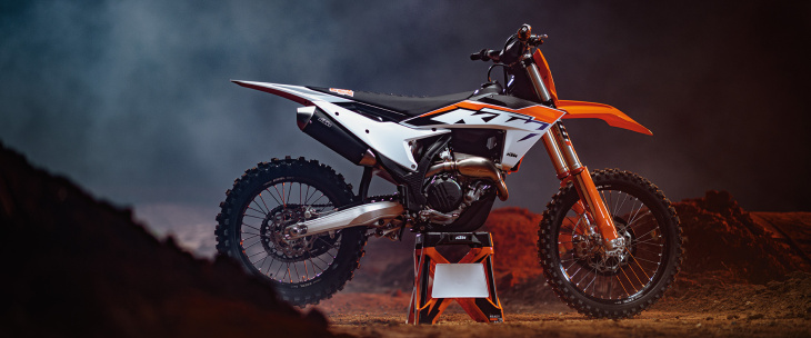 ktm abre as vendas de modelos de motocross 2023
