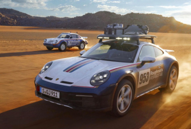 Porsche 911 Dakar: esportivo tem altura maior em relação ao solo