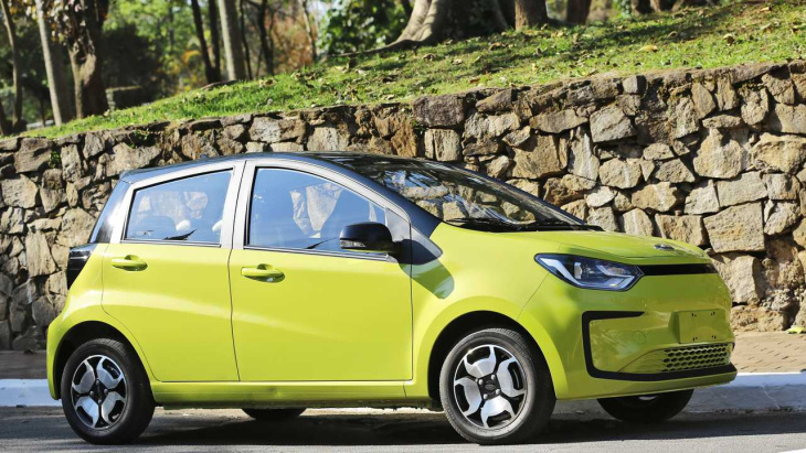 lista: os 10 carros elétricos 0 km mais baratos à venda no brasil