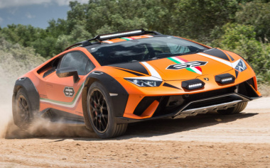 Lamborghini Huracán Sterrato off-road tem detalhes revelados