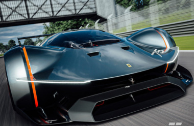 Conheça o Ferrari VGT, esportivo feito para o game Gran Turismo 7