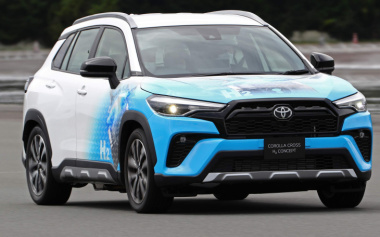 Toyota Corolla Cross movido a hidrogênio apresentado como conceito