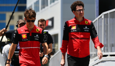 Ferrari, Charles Leclerc expõe-se sobre o sucessor de Mattia Binotto