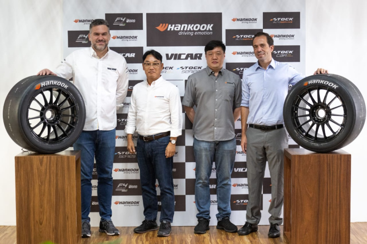 hankook tire se torna fornecedor de pneus para stock car pro series, stock series e f4 brasil