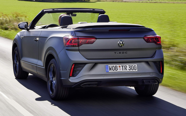 volkswagen t-roc cabriolet edition grey - preço € 46.670 - europa: fotos e detalhes