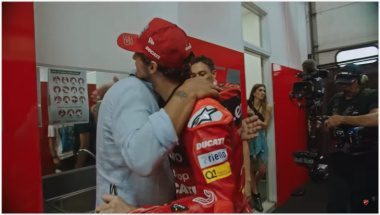 Pecco Bagnaia e a importância da família na MotoGP: 'Fizeram muitos sacrificios assinaláveis'