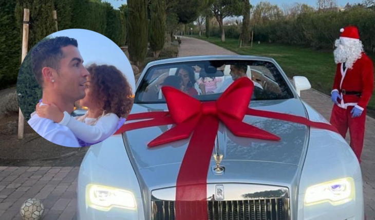 cristiano ronaldo ganha carro de luxo milionário da mulher no natal e o valor vai te surpreender!