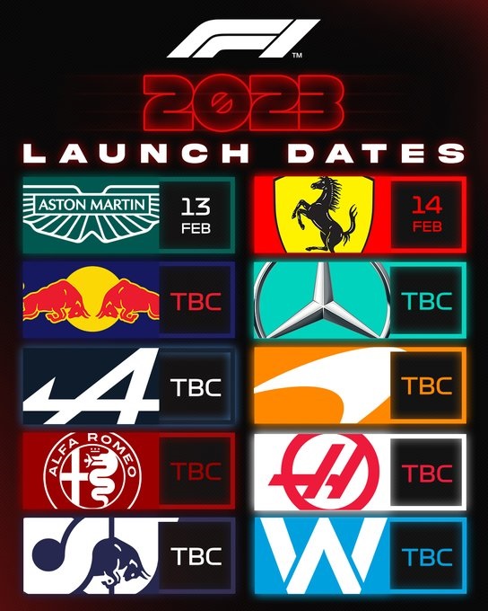 fórmula 1 2023: confira o calendário, equipes e destaques para a temporada