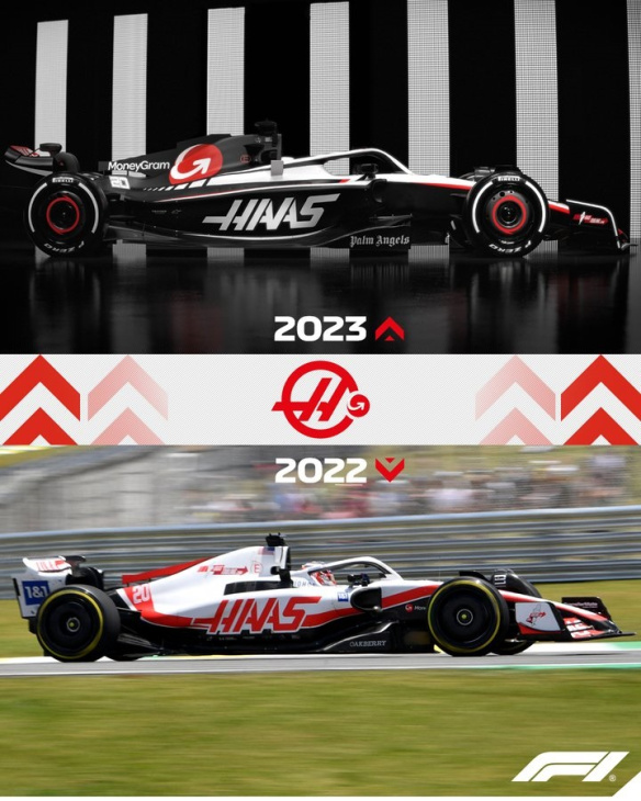 fórmula 1: haas é a primeira equipe a mostrar carro para 2023