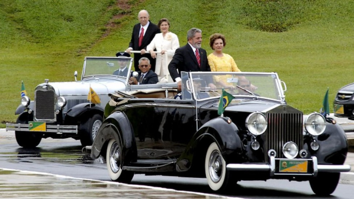 a história do rolls-royce que transportou lula e é usado por presidentes desde a década de 1950