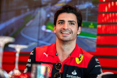 Carlos Sainz deposita ‘total confiança’ na Ferrari para 2023