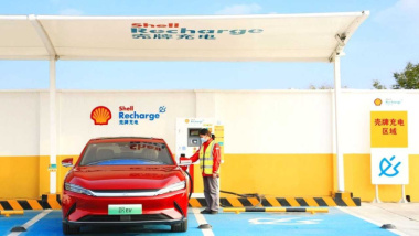 Shell assume 80% de empresa de infraestrutura de carregamento da BYD