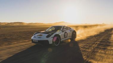 Porsche 911 Dakar recebe decorações históricas de rali