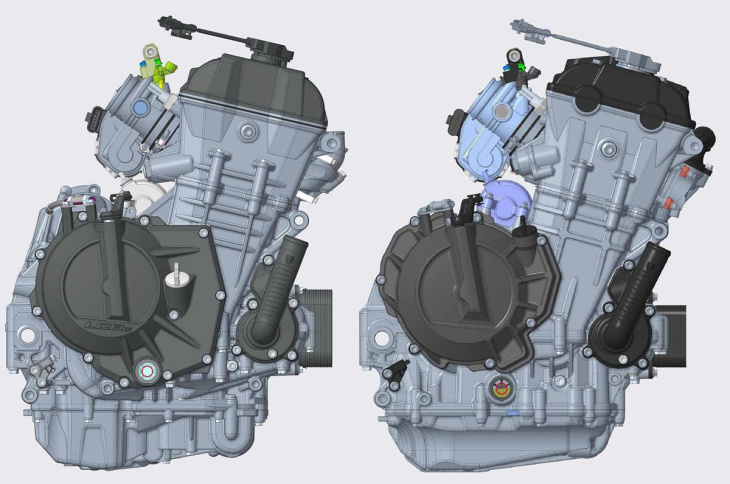 ktm redesenha o motor lc8c para suas motos de 990 cm³