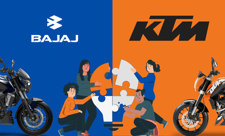 parceria entre a ktm e a bajaj supera um milhão de motos produzidas