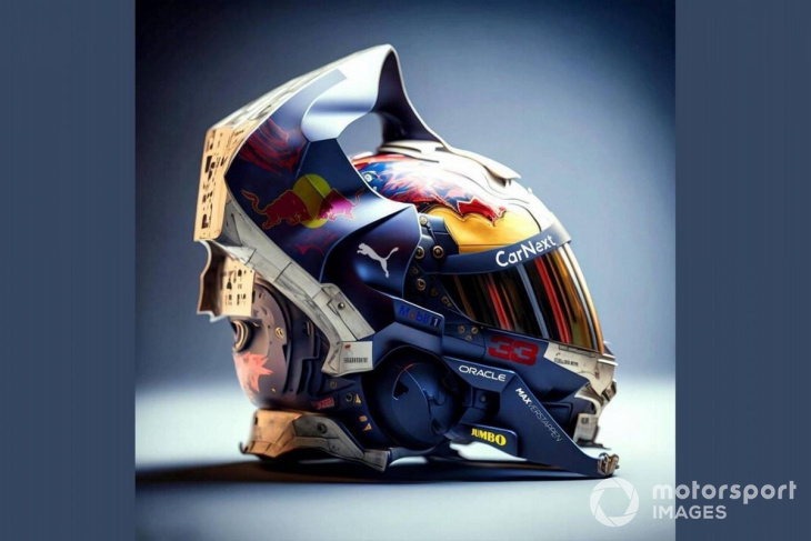 f1: estúdio cria designs futuristas de capacetes; confira e eleja seu favorito