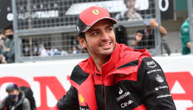 Carlos Sainz na Ferrari cumpriu uma promessa com 15 anos