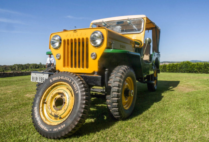 jeep cj-3b: modelo completa 70 anos e foi fabricado no brasil