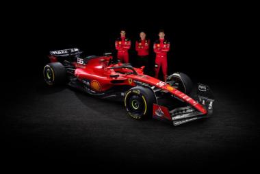 Ferrari lança SF-23, seu carro para a F1 2023, com Vasseur, Leclerc e Sainz; veja imagens