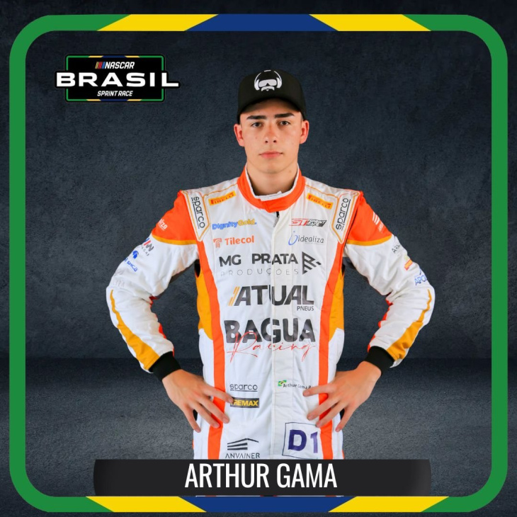 arthur gama na classe pro da nascar brasil sprint race em 2023