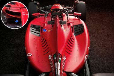 Análise Técnica: As mudanças mais intrigantes que a Ferrari fez no SF-23