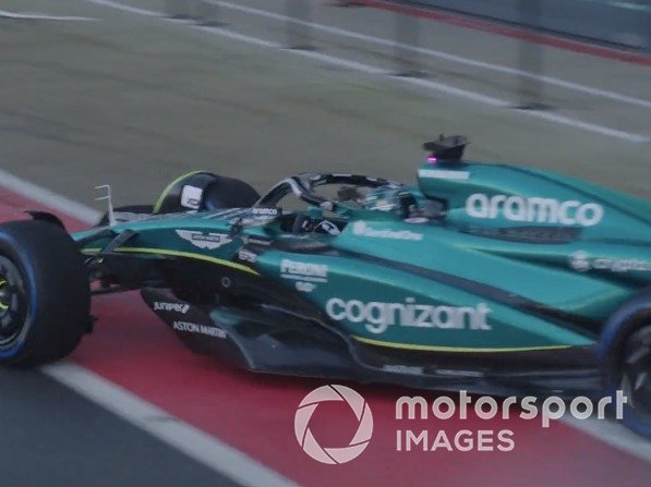 VÍDEO: Aston Martin coloca AMR23 na pista em Silverstone