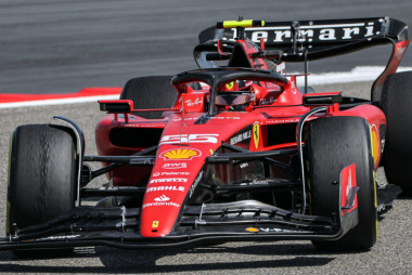 Sainz aprova desempenho da Ferrari no segundo dia de testes: “Muito tranquilo”