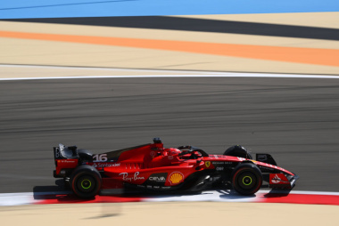 Leclerc reconhece Ferrari “com mais dificuldades em curva” após testes no Bahrein
