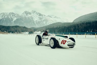 Maserati animou a segunda edição do concurso de elegância de St. Moritz