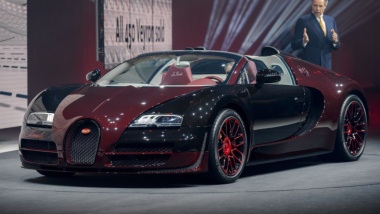 Bugatti Veyron: um carro espectacular. As fotografias mais bonitas