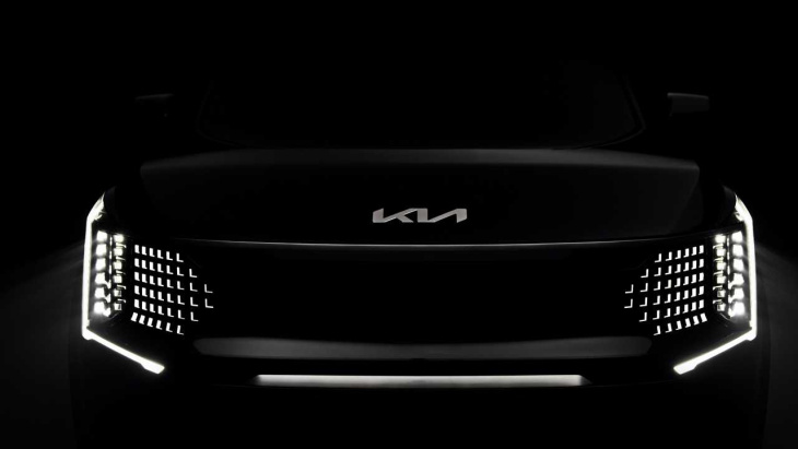 kia ev9: novo suv elétrico topo de linha ganha teaser da versão final