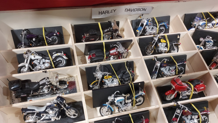 colecção: harley-davidson em miniatura, as mais belas imagens