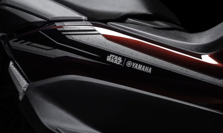 scooter de star wars: yamaha nmax ganha versão mandalorian
