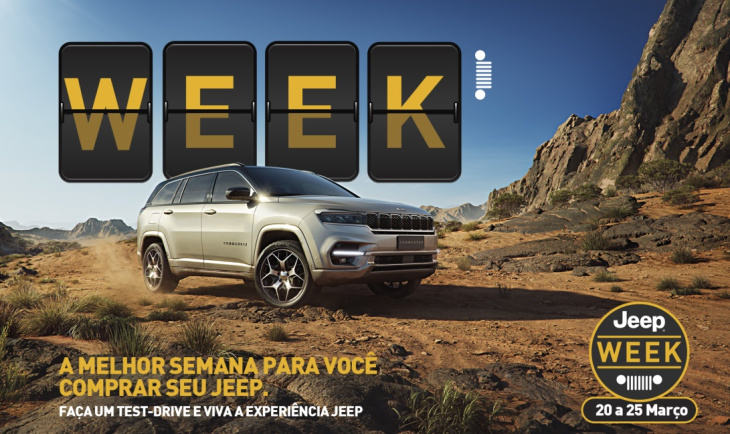 jeep promete desconto de mais de r$ 50 mil em semana promocional